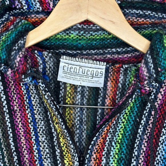 NWT Old School Baja Zippered Hooded Jacket - Picture 2 of 4